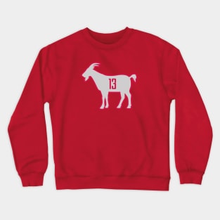 HOU GOAT - 13 - Red Crewneck Sweatshirt